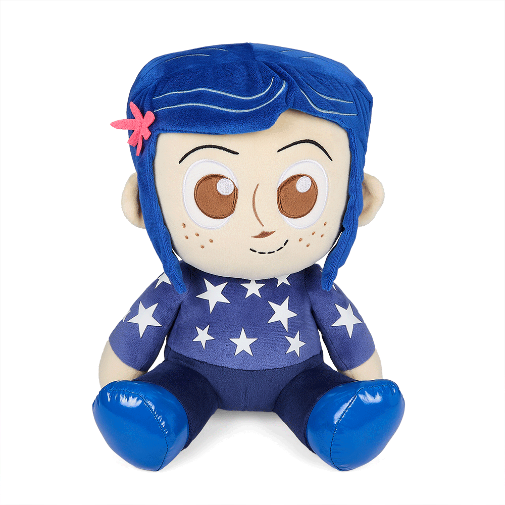 Coraline in Star Sweater 16" HugMe Plush with Shake Action - animated-plush